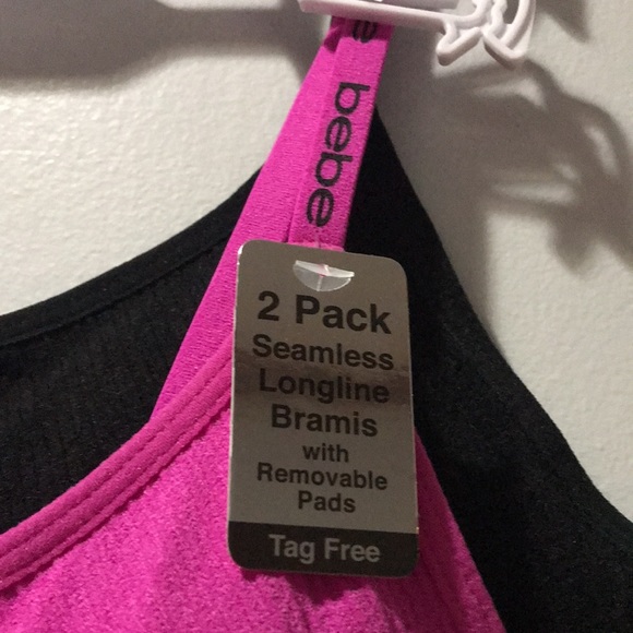 Bebe 2 pack seamless bra with removable pads. NWT never worn - Picture 4 of 4